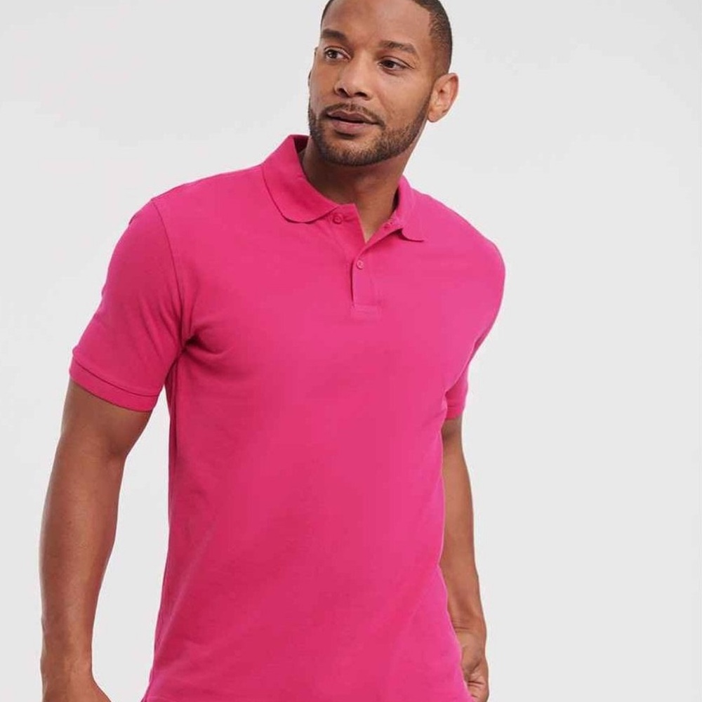 Men's Pink Polo Shirt